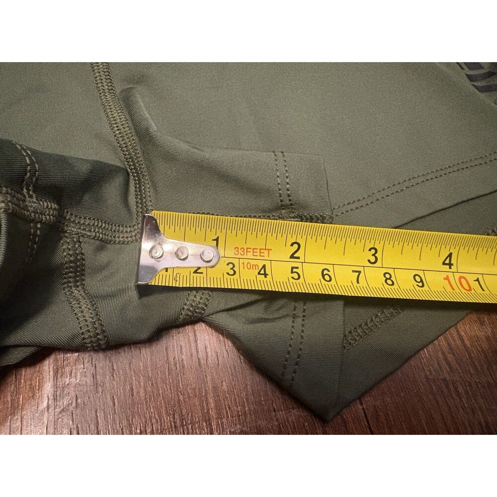 Virus Women Training Shorts CrossFit Fitness ARMY GREEN size Large - Picture 8 of 8